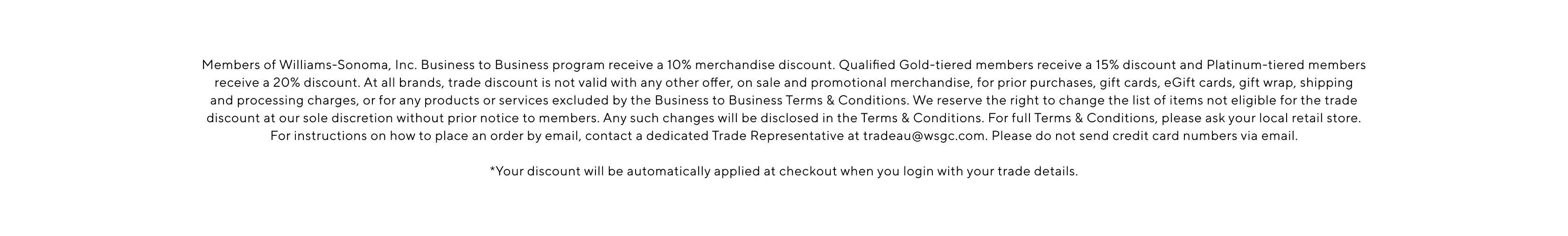 Trade Program T&C